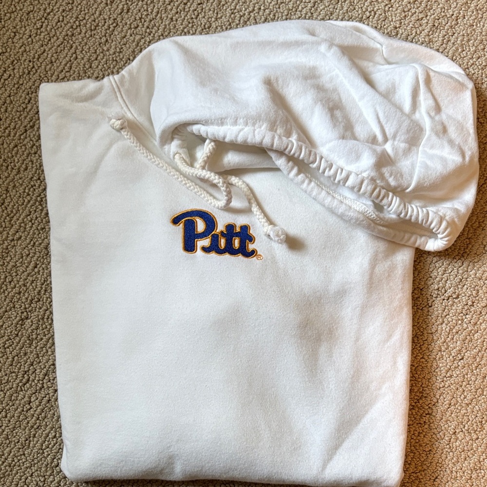 Off White Pitt Embroidered Hoodie League Brand
